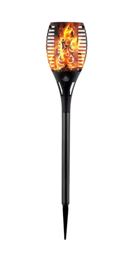 Solar Flame Spike Light (2 Pack)
